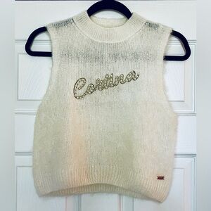 🇮🇹 Fuzzy Angora Vest